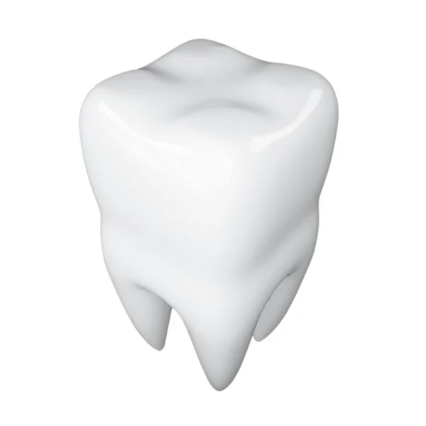 3d illustration of tooth — 图库照片