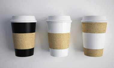 Mockup bardak kahve