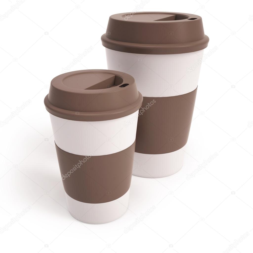 coffee cardboard cups