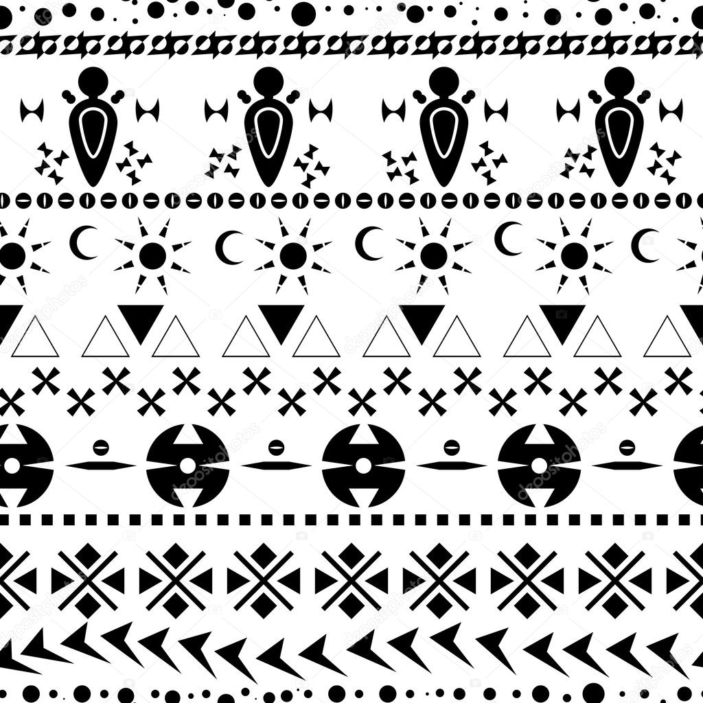 Ethnic seamless pattern 01