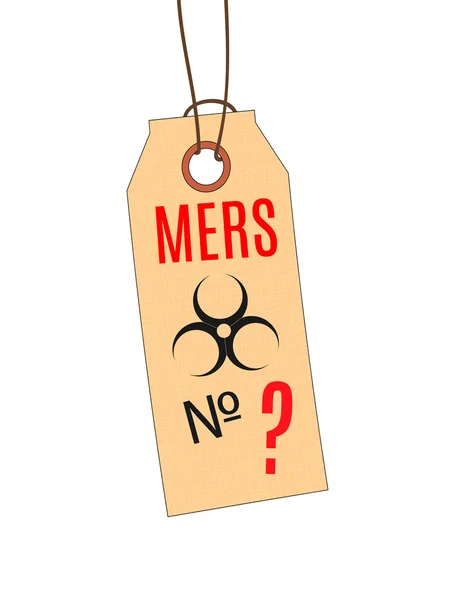 Mers mort tag — Image vectorielle