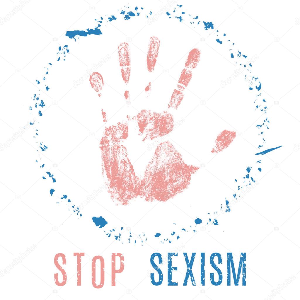 stop sexism sign