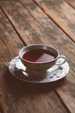 Bir fincan çay.