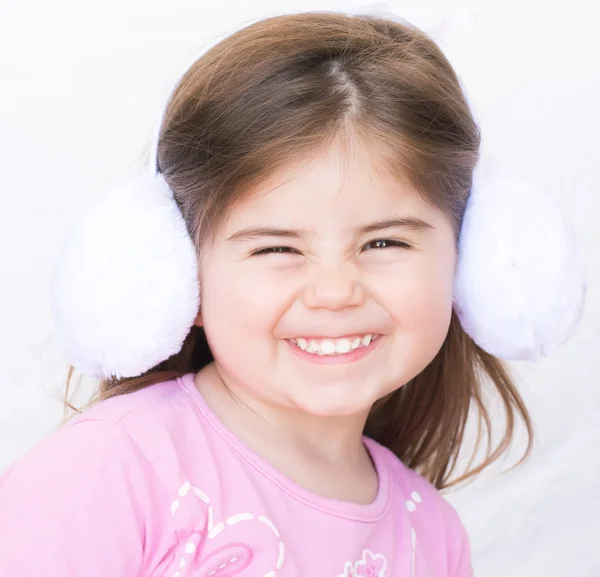 Sorrindo Jovem Menina — Fotografia de Stock