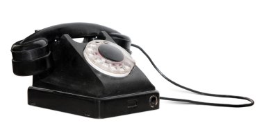 Eski telefon izole edilmiş. Kırpma yolu dahil.