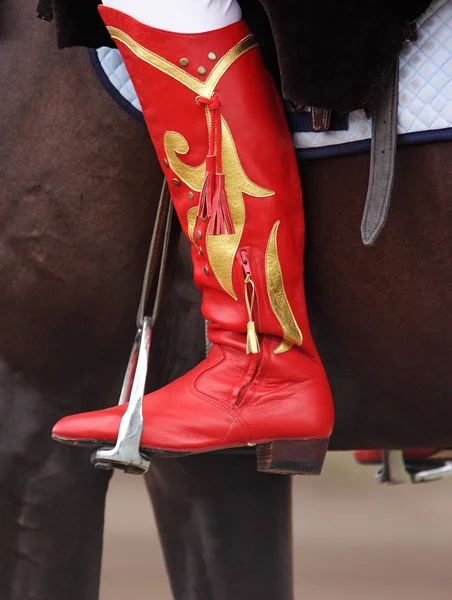 Bota Estribo Cavalo — Fotografia de Stock