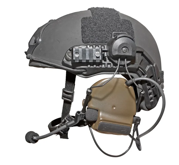 Modern special troops helmet — Stock Photo, Image