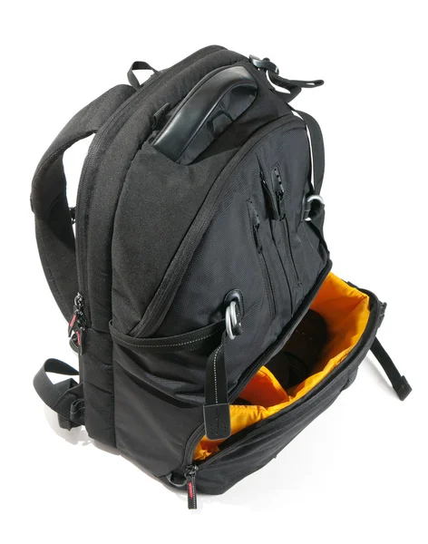 Backpack camera case — Stock Photo, Image