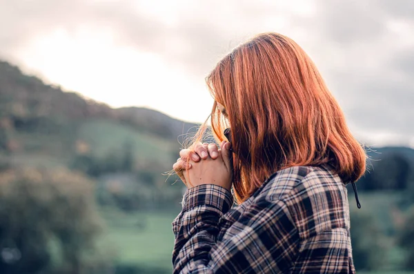 Orad Por Bendición Del Señor Para Una Vida Mejor Creer — Foto de Stock