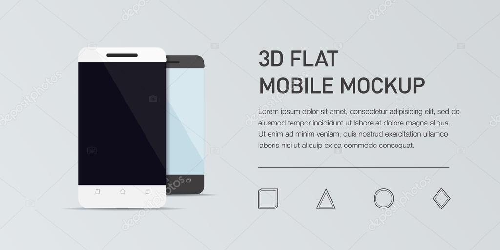 mobile phone template