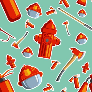 İtfaiye ekipman için seamless modeli