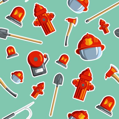İtfaiye ekipman için seamless modeli