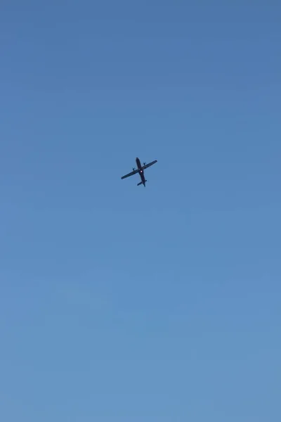 Airplane Sky — Stock Photo, Image