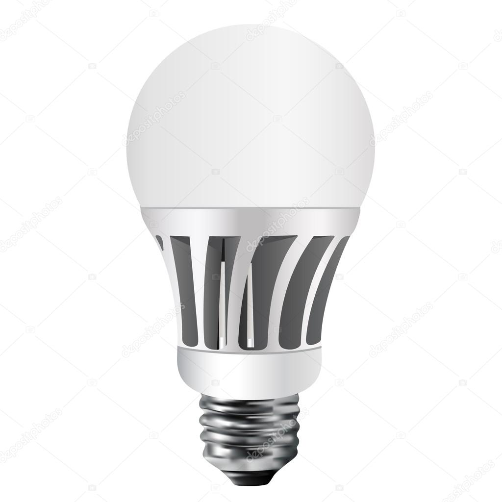 Led bulb vector