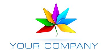 Logo şablonu, vektör, soyut, takım, yeşillik