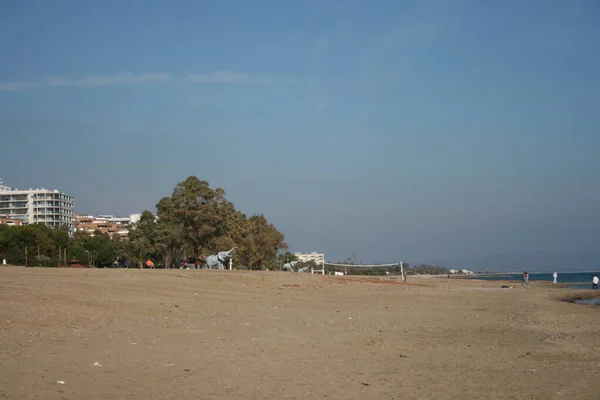 Пляж Озила Испании — стоковое фото