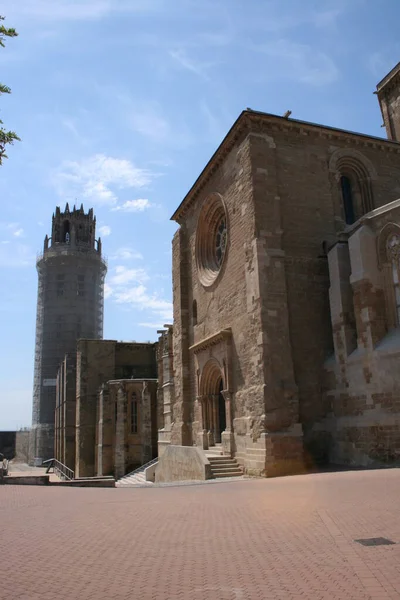 Seu Vella Katedrali Lerida — Stok fotoğraf
