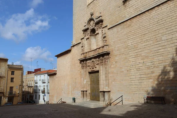 Santa Maria Arşiv Kilisesi Sagunto Valencia Spanya — Stok fotoğraf