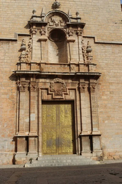 Iglesia Archivística Santa María Sagunto Valencia España —  Fotos de Stock