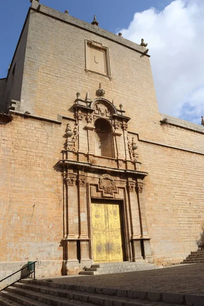 Santa Maria Arşiv Kilisesi Sagunto Valencia Spanya — Stok fotoğraf