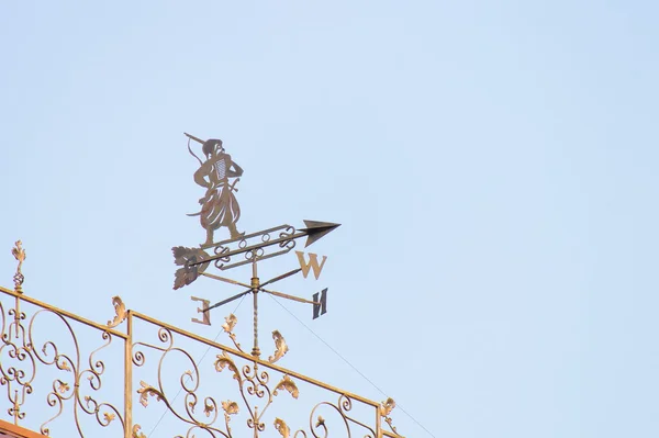 Ukrayna kazak göstermek için küçük bir rakam ile weathervane 