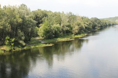 kırsalda Plains Nehri kıyısı