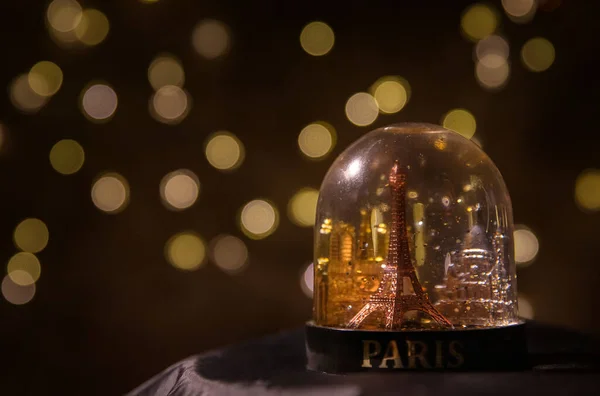 Різдвяний Настрій Париж Ячі — стокове фото