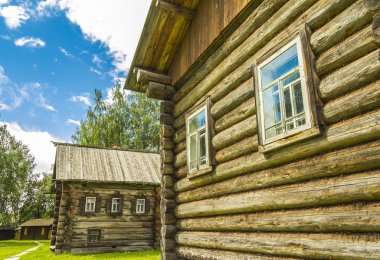Ahşap mimarisi, kulübe (18nci yüzyıl), Sloboda Kostroma, Rusya Federasyonu