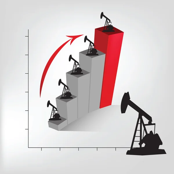 Petrol grafik — Stok Vektör