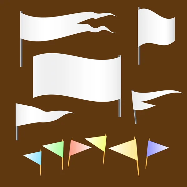 Jeu de drapeaux — Image vectorielle