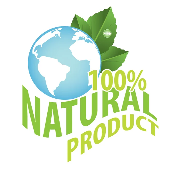 Naturliga produkter — Stock vektor