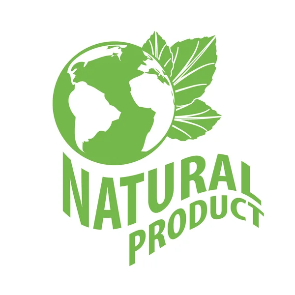 Naturliga produkter — Stock vektor