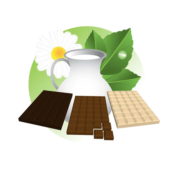 Chocolate — Stock Vector