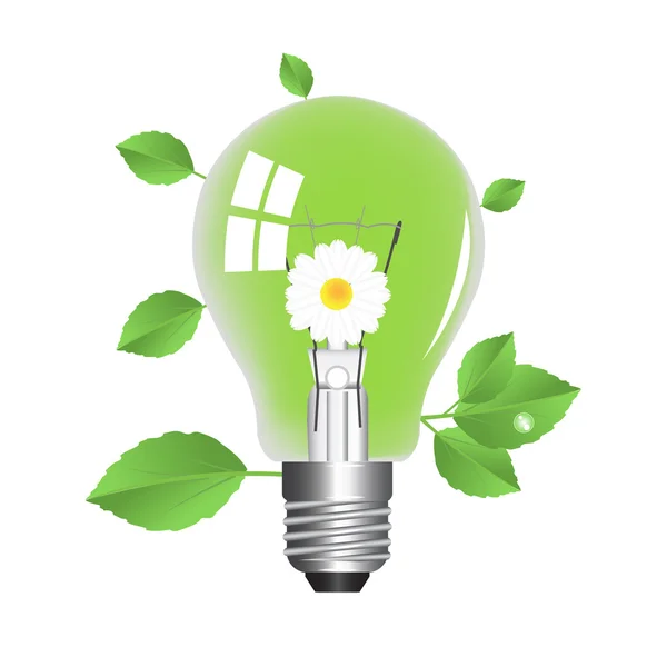 Energía verde — Vector de stock