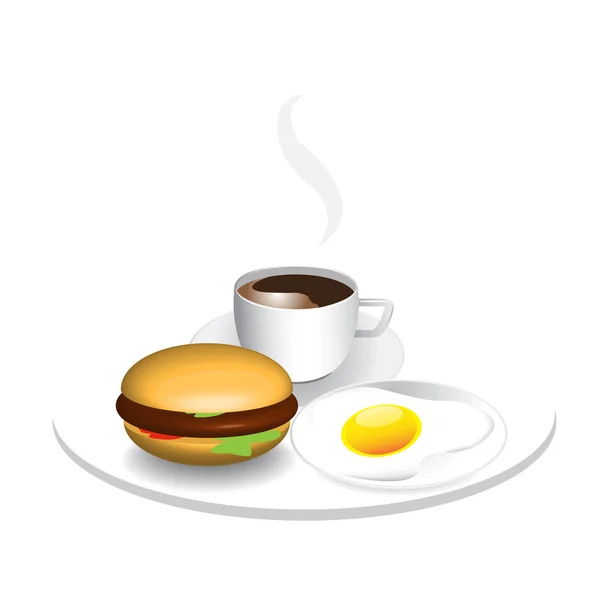 Breakfast — Stock Vector