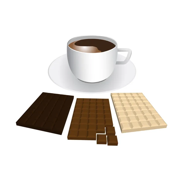 Chocolat — Stockový vektor