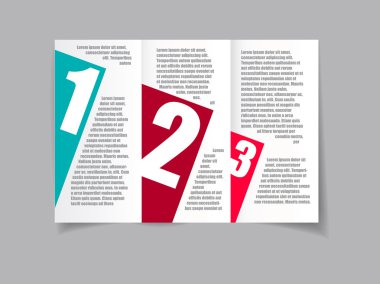 Vektör sanat grafik illüstrasyon broşür tasarım 