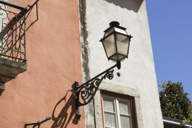 Süslü Avrupa sokak lamba