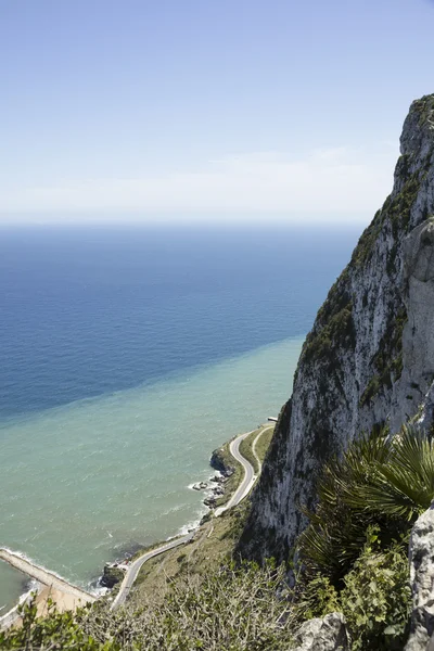 Steep cliffs of Gibraltar — Stock Photo, Image