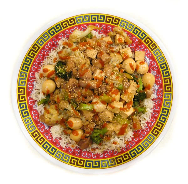 Çin heyecan kızartma yemek
