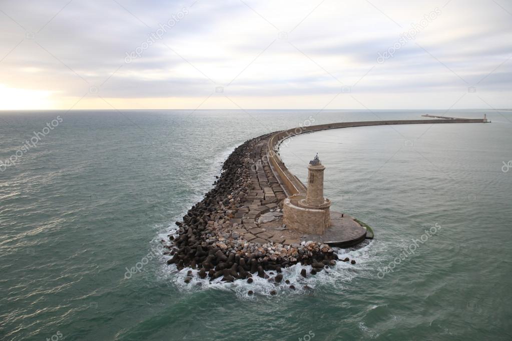 Breakwater and Lighthouse