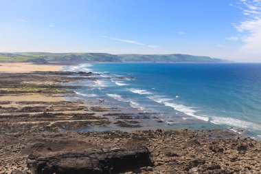 Widemouth defne cornwall, İngiltere