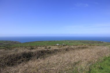 Cornwall İngiltere'nin kıyı alanları