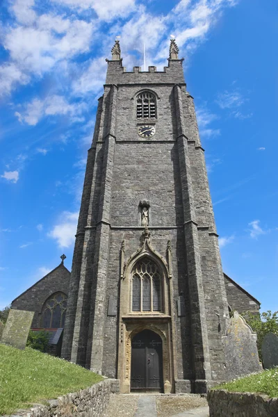 Torre de la Iglesia Cornwall Inglaterra — Foto de Stock