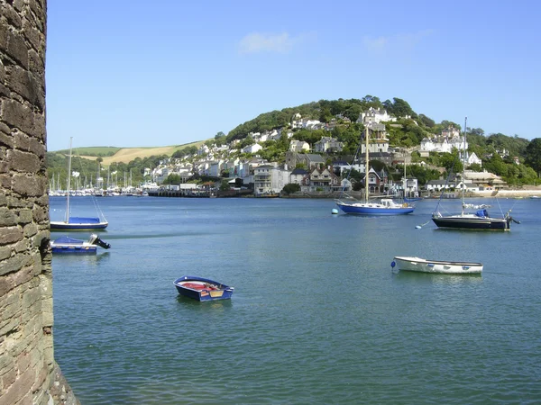 Yachts on the River Dart — Stock Photo, Image