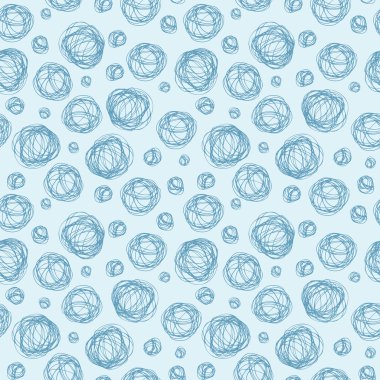 Doodle daireler ile sorunsuz tarafsız doku