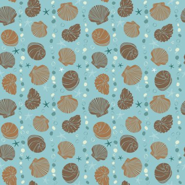 Kabukları ve kabarcıklar ile kesintisiz deniz doku