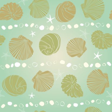 Kabukları ve taşlar ile Seamless Modeli