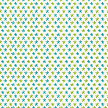 Basit sorunsuz sevimli çiçek desenli