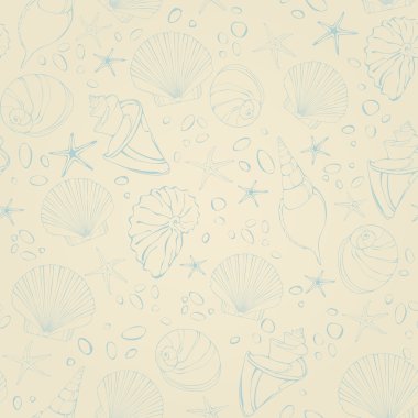 Kabukları ve taşlar ile Seamless Modeli